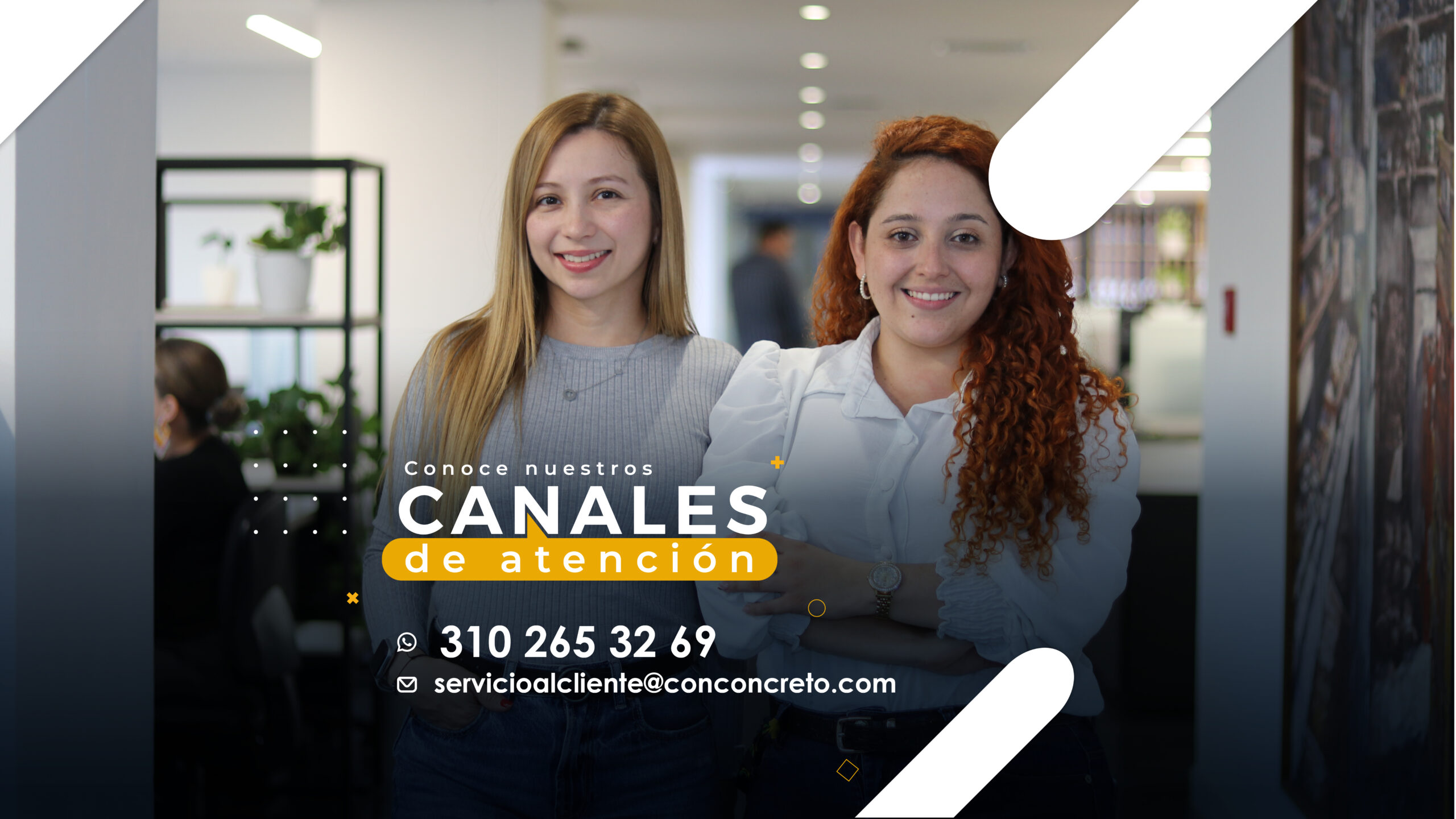 Canales de atención CC